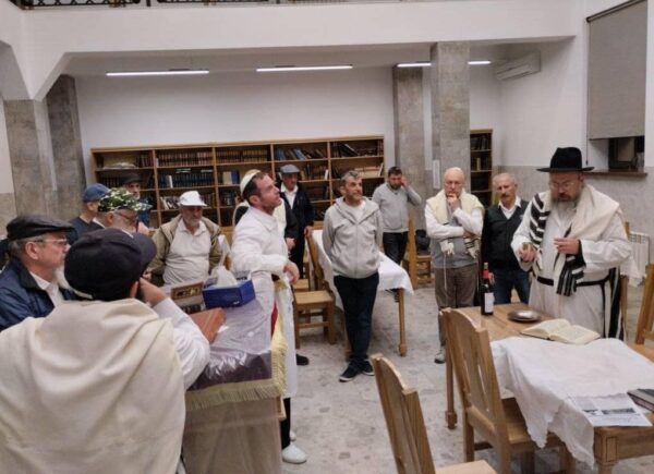 יום הכיפורים בבית הכנסת הגדול בקשינייב