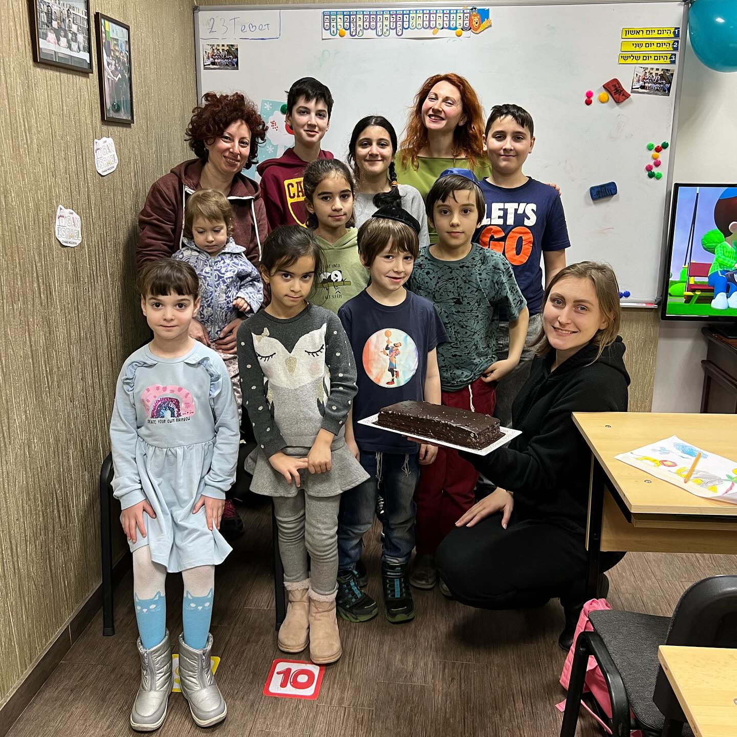 Свой еврейский день рождения недавно отметила координатор воскресной школы Аделина Голубовская.