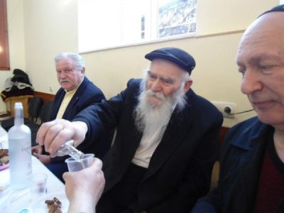 Рэб Залманом Aбельским, Главным раввином Кишинева и Молдовы (1990-2014 гг.)